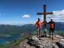 Ich und Frank am Sparber, 1.502 m