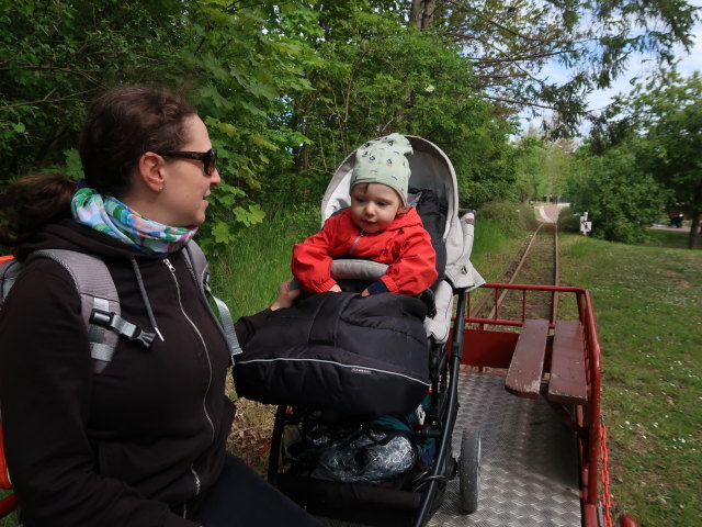 Sabine und Nils im Sommerland Sj&aelig;lland in N&oslash;rre Asmindrup (18. Mai)
