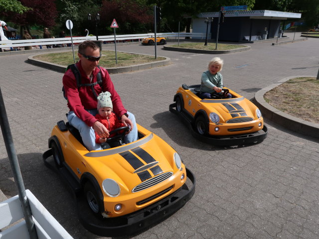 Ich und Nils im Sommerland Sj&aelig;lland in N&oslash;rre Asmindrup (18. Mai)