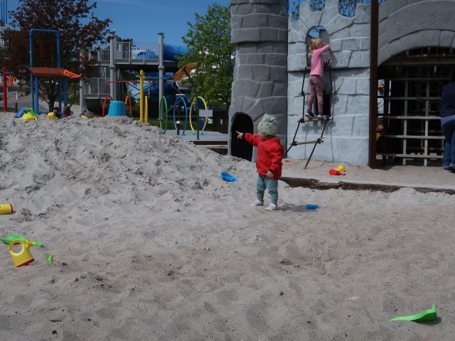 Nils im Sommerland Sj&aelig;lland in N&oslash;rre Asmindrup (18. Mai)