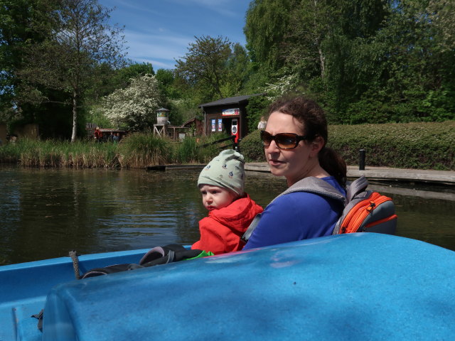Nils und Sabine im Sommerland Sj&aelig;lland in N&oslash;rre Asmindrup (18. Mai)