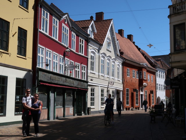 Ich und Sabine in der N&oslash;rregade in Odense (19. Mai)