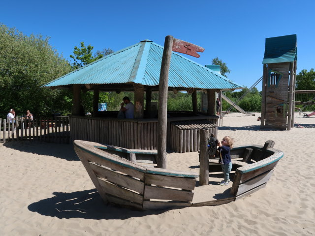 Nils im Givskud Zoo in Give (20. Mai)