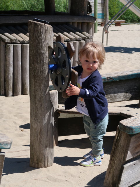 Nils im Givskud Zoo in Give (20. Mai)