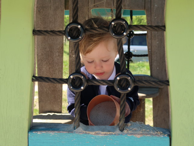 Nils im Givskud Zoo in Give (20. Mai)