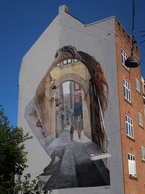 V&aelig;gmaleri nr. 9 in Aarhus (20. Mai)