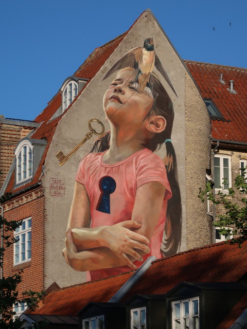 V&aelig;gmaleri nr. 4 in Aarhus (20. Mai)