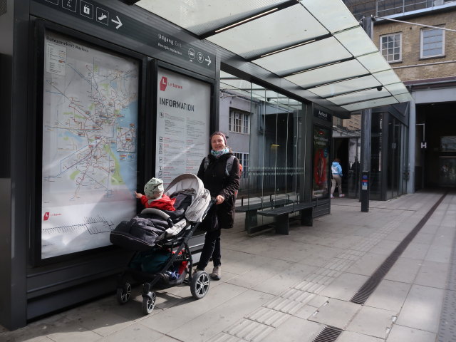 Nils und Sabine im Aarhus Hovedbaneg&aring;rd, 12 m (21. Mai)