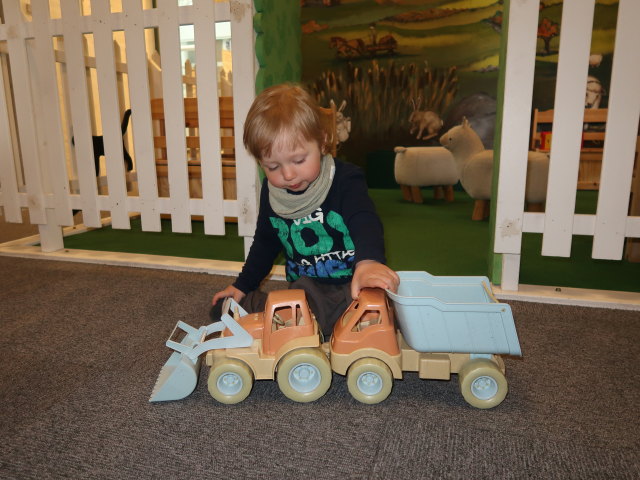 Nils im Det Gr&oslash;nne Museum in Auning (23. Mai)