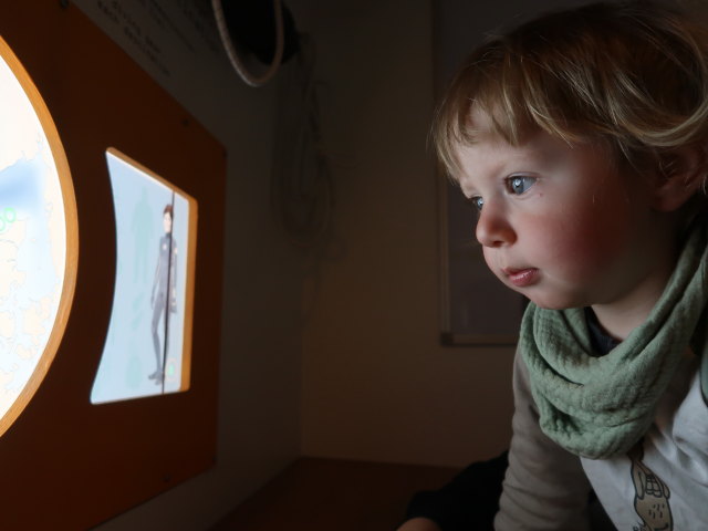 Nils im Nords&oslash;en Oceanarium in Hirtshals (25. Mai)