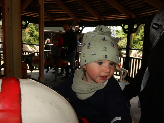 Nils im Western Ride im Legoland Billund Resort (26. Mai)