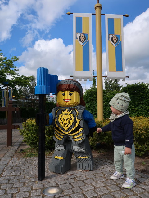 Nils im Legoland Billund Resort (26. Mai)