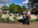 Nils, Sabine und ich im Miniland im Legoland Billund Resort (26. Mai)
