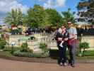 Nils, Sabine und ich im Miniland im Legoland Billund Resort (26. Mai)
