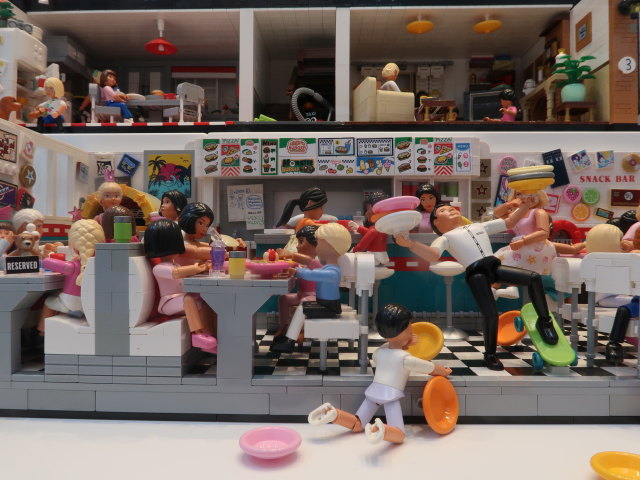 Masterpiece Gallery im LEGO House in Billund (27. Mai)