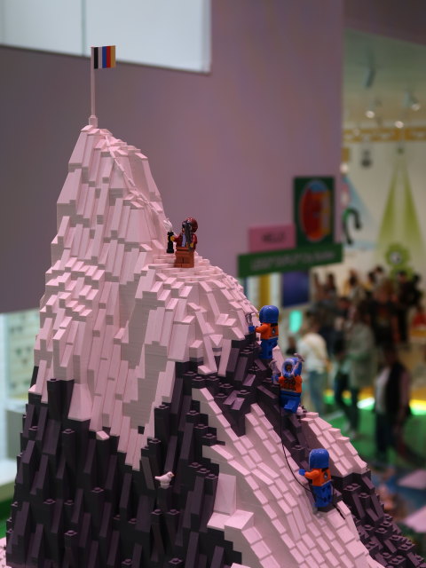 Masterpiece Gallery im LEGO House in Billund (27. Mai)