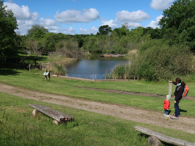 Nils und Sabine im Sagnlandet Lejre (29. Mai)