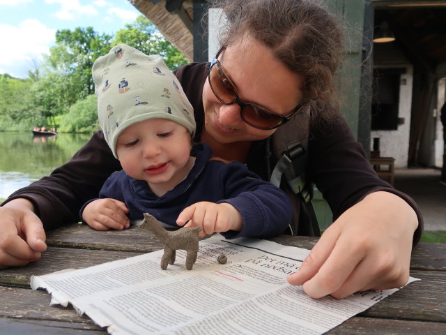 Nils und Sabine im Sagnlandet Lejre (29. Mai)