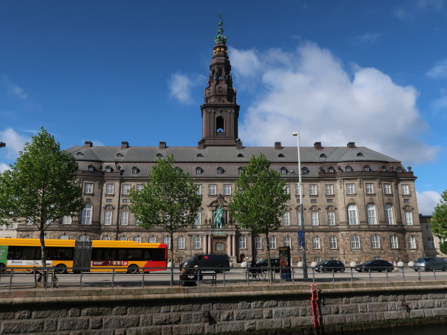Christiansborg Slot in K&oslash;benhavn (30. Mai)