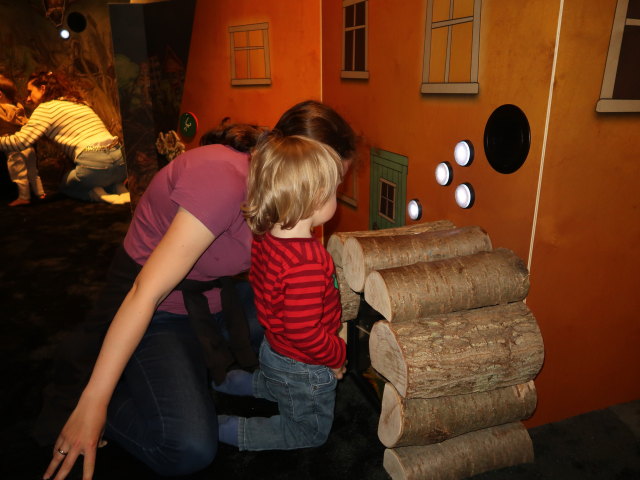 Sabine und Nils im Experimentarium in Hellerup (31. Mai)