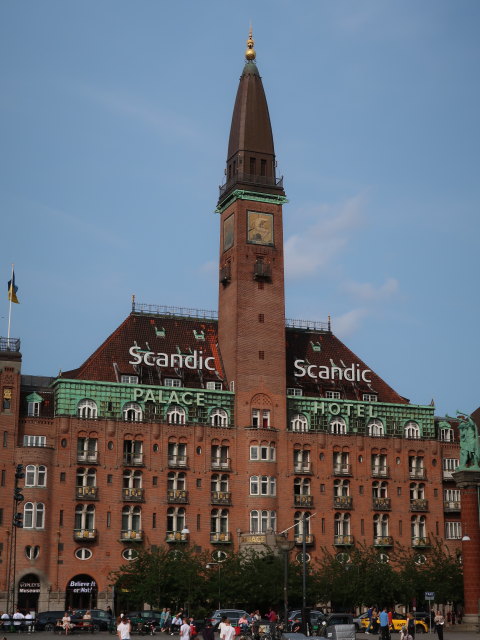 Scandic Palace Hotel in K&oslash;benhavn (31. Mai)