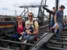 Sabine, Nils und ich im Vikingeskibsmuseet in Roskilde (29. Mai)