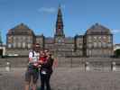 Ich, Nils und Sabine im Christiansborg Slot in K&oslash;benhavn (31. Mai)