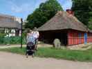 Sabine und ich im Frilandsmuseet in Kongens Lyngby (1. Juni)
