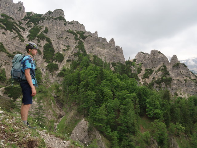 Tim am Stodertaler Dolomitensteig (7. Juni)