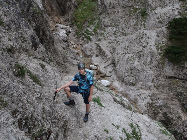 Tim am Stodertaler Dolomitensteig (7. Juni)