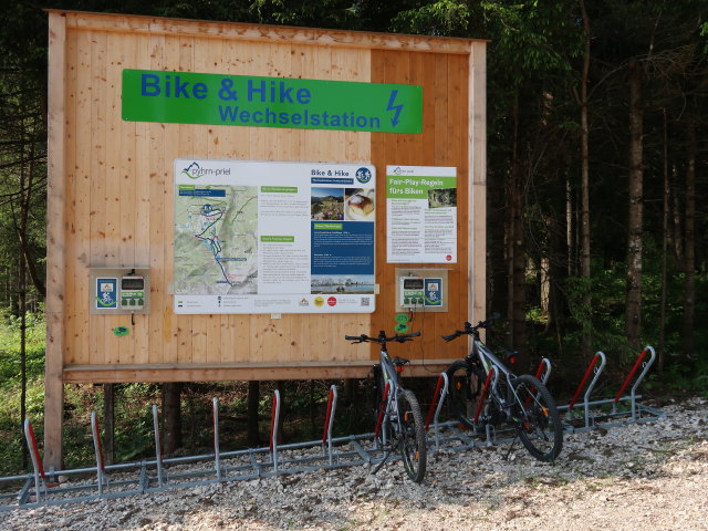 Bike & Hike Wechselstation Hutterer B&ouml;den (9. Juni)