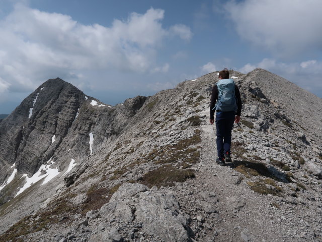 Tim zwischen Kaminspitz und Kreuzspitze (9. Juni)