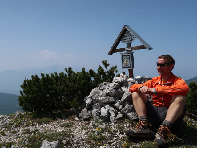 Ich am Kleinen Gr&ouml;&szlig;tenberg, 1.720 m (10. Juni)