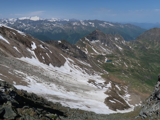 von der Schmiedingerscharte Richtung Nordwesten (14. Juni)