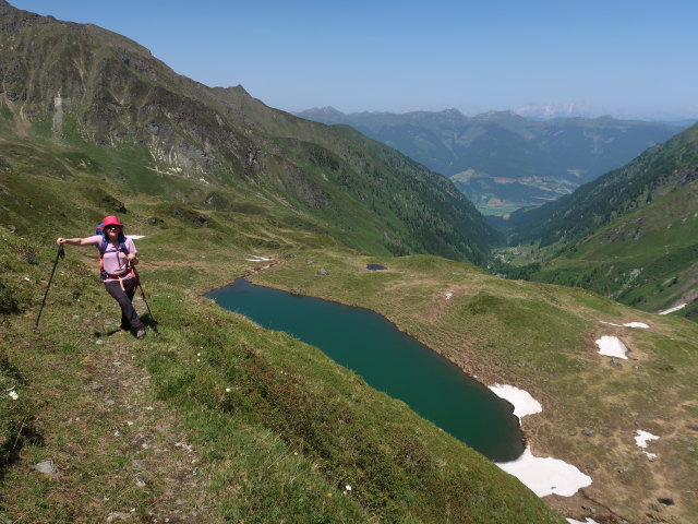 Irene am Krefelder Weg zwischen Hacklsee und Kleet&ouml;rl (14. Juni)