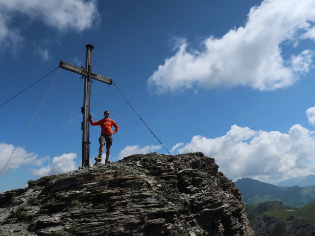 Ich am Vorgipfel der Schafseitenspitze, 2.573 m