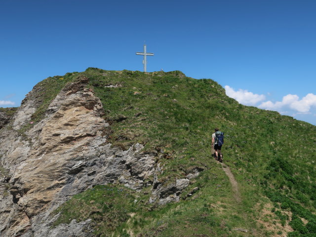 Christian zwischen Brandlscharte und Imbachhorn (21. Juni)