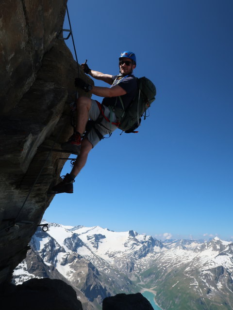 Christian zwischen Hirzbacht&ouml;rl und Kleinem Tenn (22. Juni)