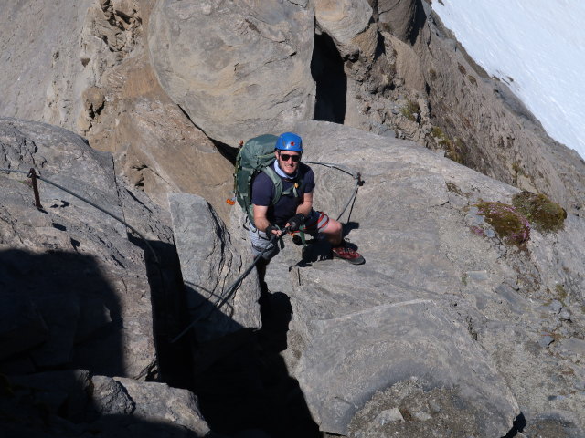 Christian zwischen Kleinem Tenn und Hirzbacht&ouml;rl (22. Juni)