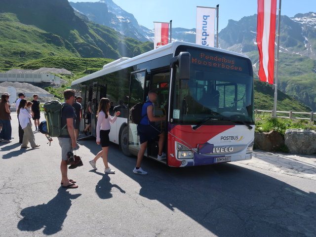 Haltestelle Mooserboden (22. Juni)