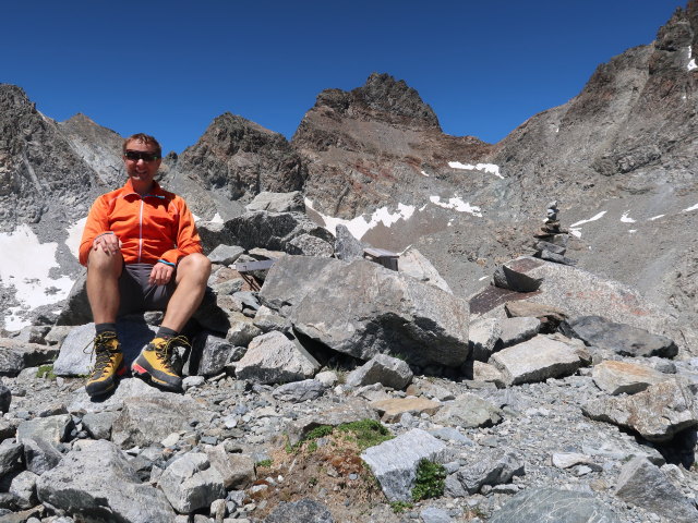 Ich am Plangerosskopf, 3.056 m (29. Juni)