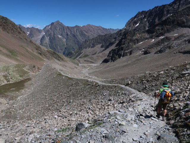 Aaron im Plangerosstal (29. Juni)