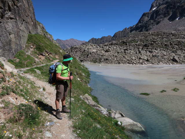 Aaron im Plangerosstal (29. Juni)