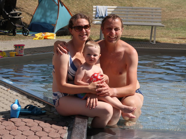 Sabine, Nils und ich