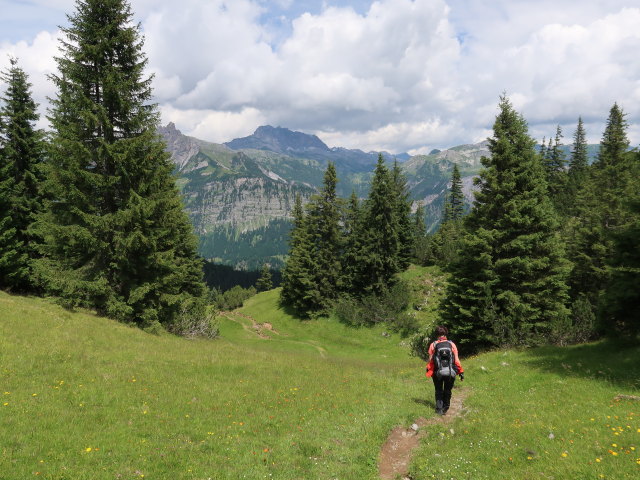 Carmen zwischen Alpilakopf und Gasthof Kristberg