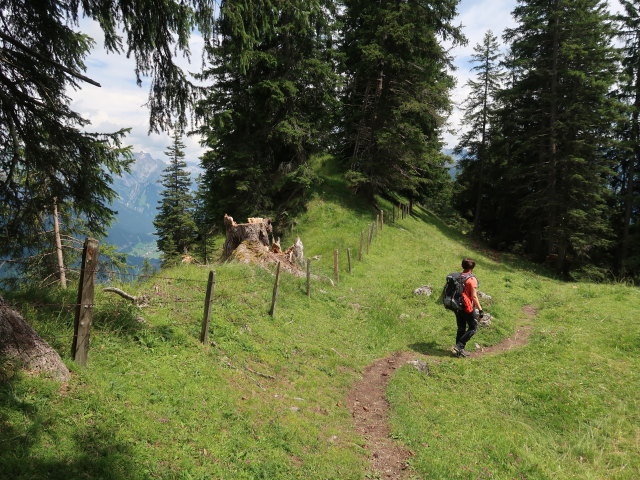 Carmen zwischen Alpilakopf und Gasthof Kristberg