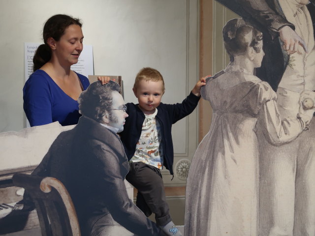 Sabine und Nils im Schubert-Museum