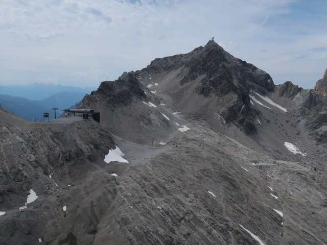 Valluga vom Arlberger Klettersteig aus (19. Juli)