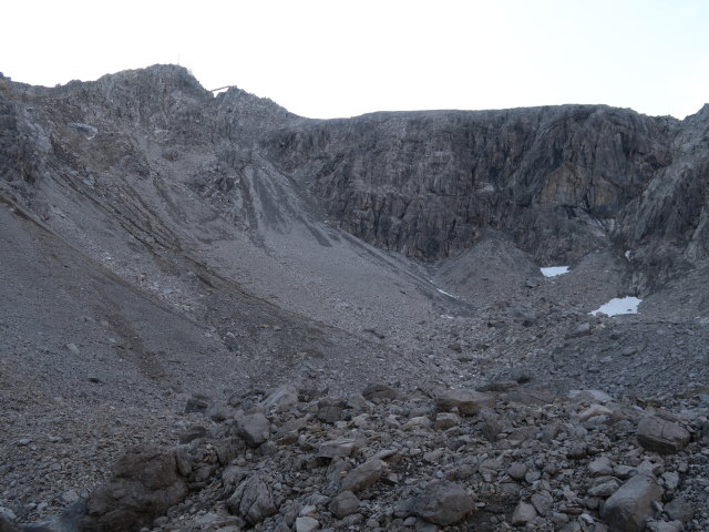 zwischen Mittelstation der Vallugabahn und Stuttgarter H&uuml;tte (20. Juli)