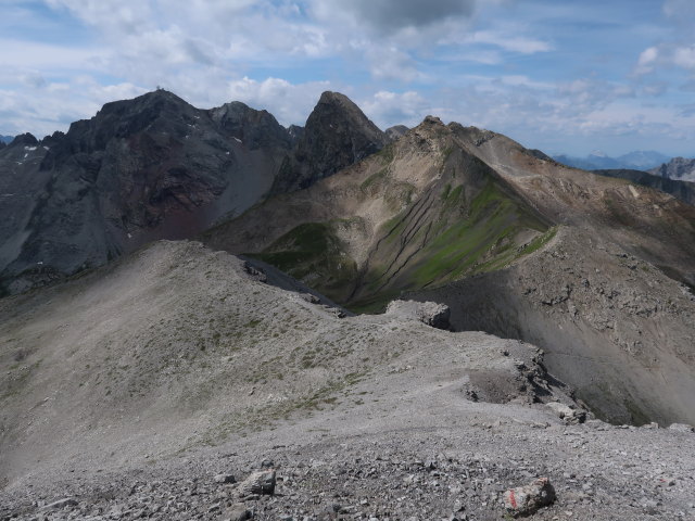 zwischen Fanggekarspitze und Stuttgarter H&uuml;tte (20. Juli)